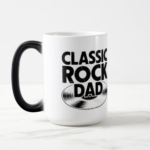 Classic Rock Dad Colour Morphing Mug