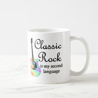Classic Rock is my second language Coffee Mug
