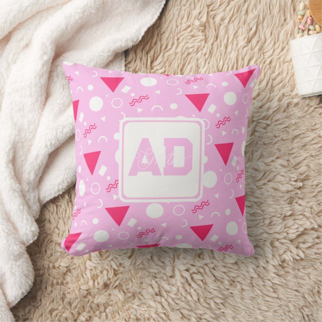 Classic Romantic Custom Pillow For Bridal Shower (Blanket)