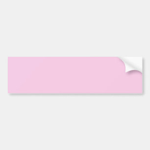 Classic Rose Solid Color Bumper Sticker