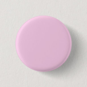 Classic Rose Solid Colour 1 Inch Round Button