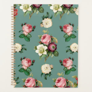 Classic Roses and Jade Planner