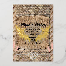 Classic Rough Rope Wedding