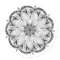 Classic Round Mandala Sticker