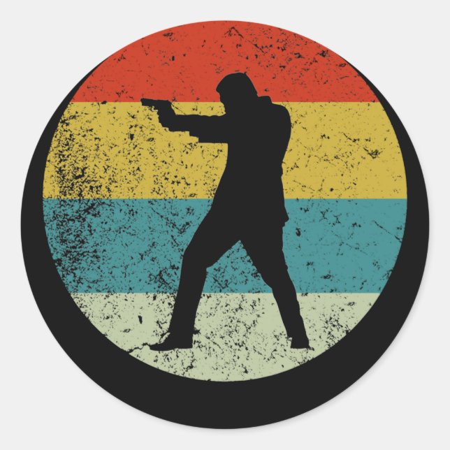 Classic Round Sticker (Front)