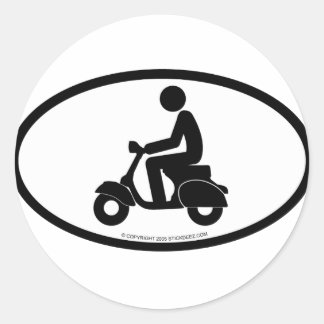 . CLASSIC ROUND STICKER