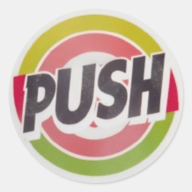 CLASSIC ROUND STICKER (Front)