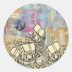  CLASSIC ROUND STICKER