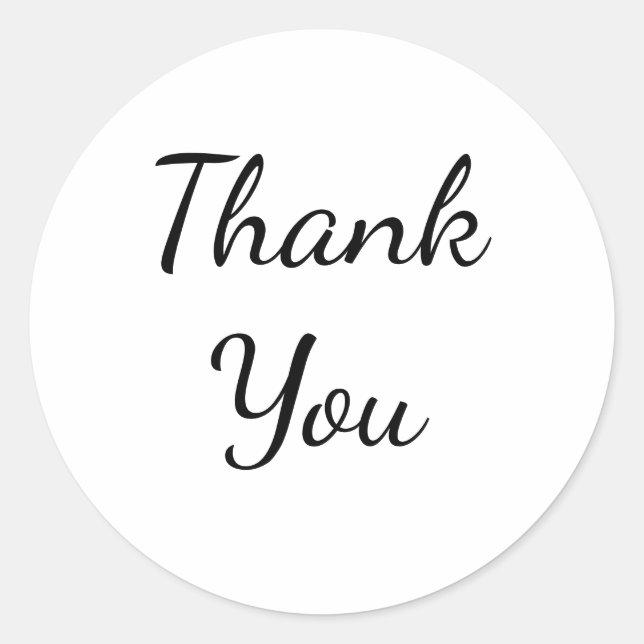 Classic Round Sticker (Front)