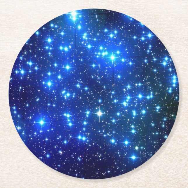 Classic Round Sticker, Glossy Classic Round Sticke Round Paper Coaster (Front)