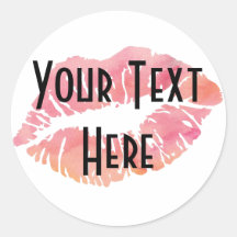 Classic Round Sticker, Glossy, Small, 1½ inch (she