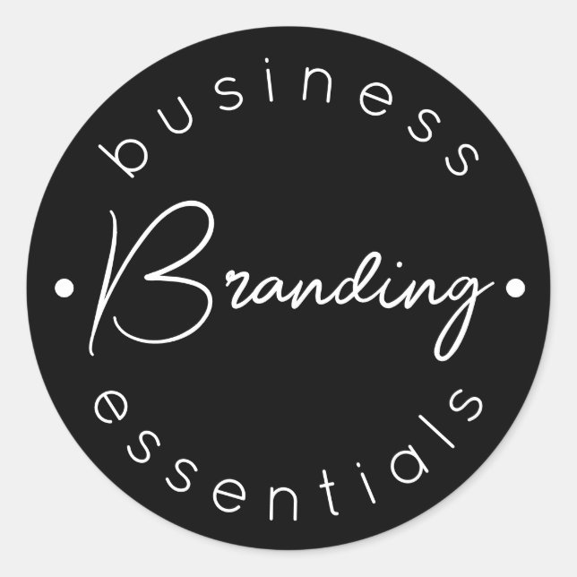 Classic Round Stickers (Front)