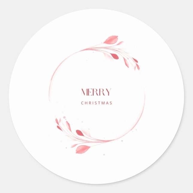 Classic Round Stickers (Front)