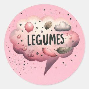 Classic round stickers