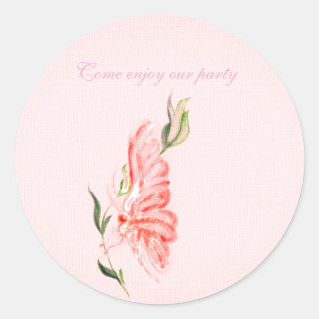 Classic Round Stickers (Front)