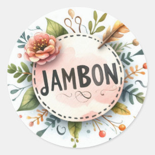 Classic round stickers