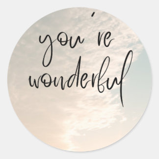 Classic Round Stickers