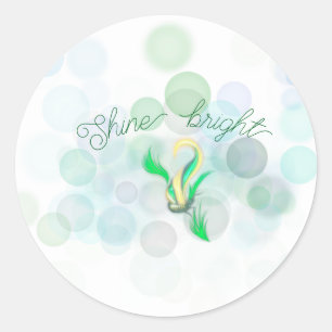 Classic round stickers