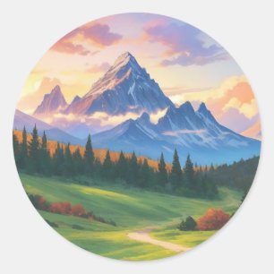 Classic Round Stickers