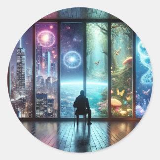 Classic Round Stickers