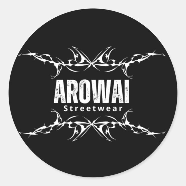 Classic Round Stickers  (Devant)