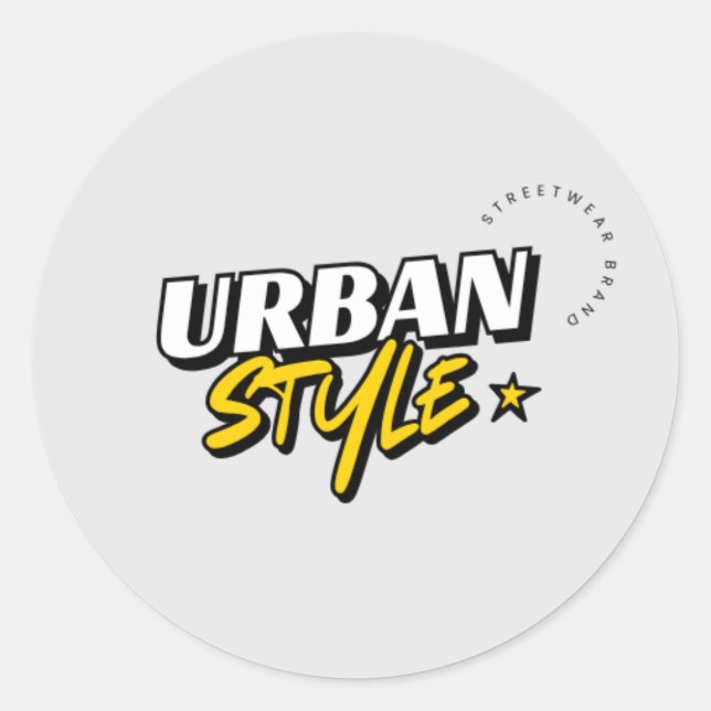 Classic Round Stickers  (Front)