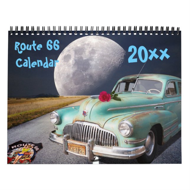 Classic route 66 2018 calendar (Cover)