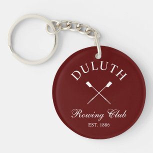 Classic Rowing Club Keychain