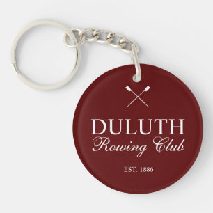 Classic Rowing Club Keychain