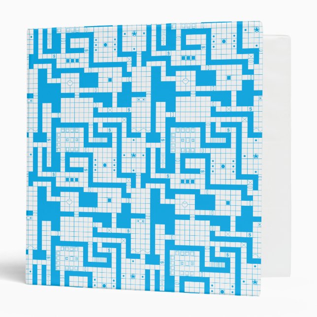 Classic RPG Map 3-Ring Binder (Front/Inside)