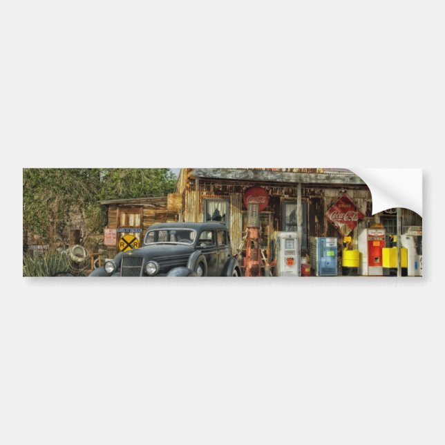 Classic RT 66 Arizona Bumper Sticker (Front)