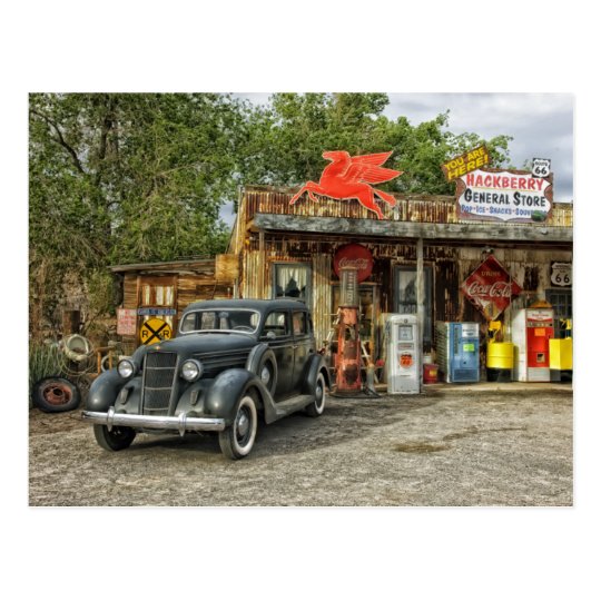 Classic RT 66 Arizona Postcard