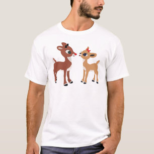 Classic Rudolph and Clarice  GraphicLoveShop1441pn T-Shirt