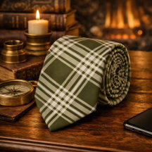 Classic Sage Green Plaid