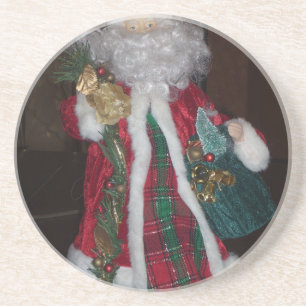 Classic Santa Claus: A Timeless Holiday Icon Coaster