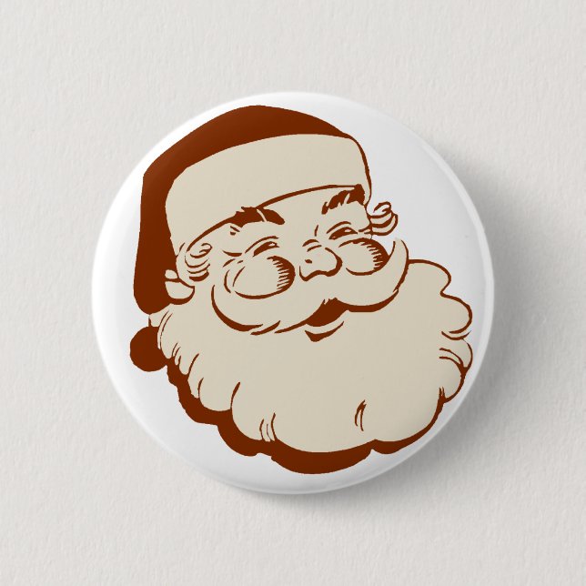 Classic Santa Pin (Front)