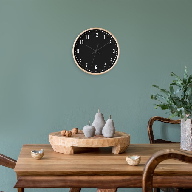 Classic School Black Wall Clock (Creator Uploaded)