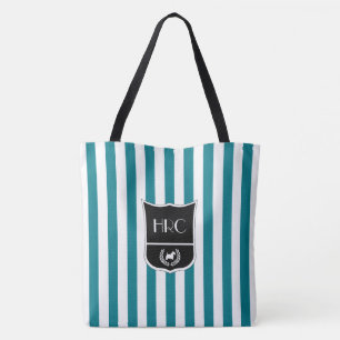 Classic Scottie Monogram Personalize Tote Bag