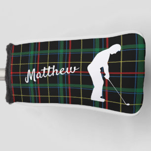 Classic Scottish Tartan Golf Putter Cover