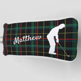 Classic Scottish Tartan Golf Putter Cover