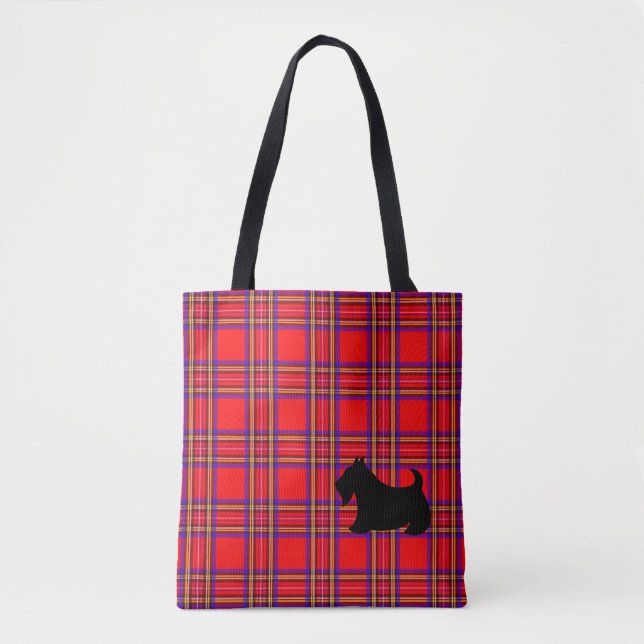 Classic Scottish Terrier Tote Bag Gift (Front)