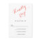 Classic Script | Elegant Wedding RSVP Card