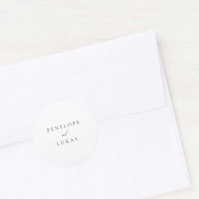 Classic Script White Envelope Seals (Creator Uploaded)