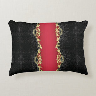 Classic Scrollwork Design Accent Pillow