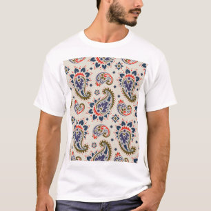 Classic seamless paisley pattern design. T-Shirt