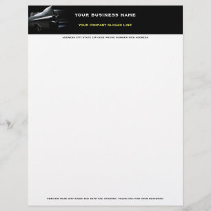 Classic Silhouette Letterhead