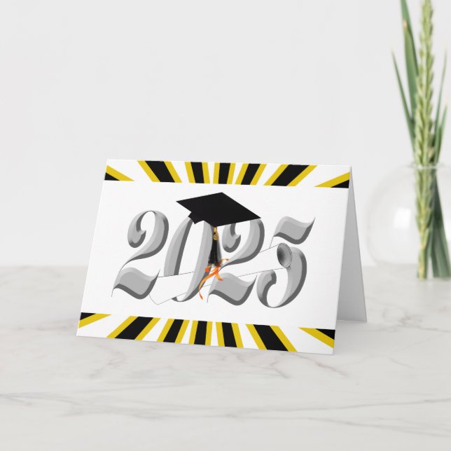 Classic Silver Class of 2025 Card (Front)