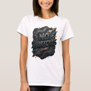 Classic Silver NO SHORTCUTS Tee