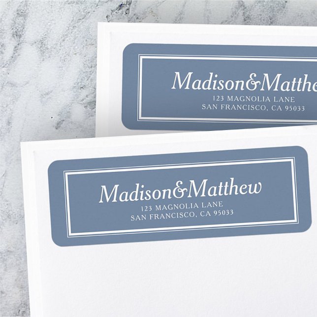 Classic Simple Typographie Mariage Adresse de reto (Créateur téléchargé)