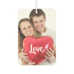 Classic Single Custom Photo Couple Love Air Freshener